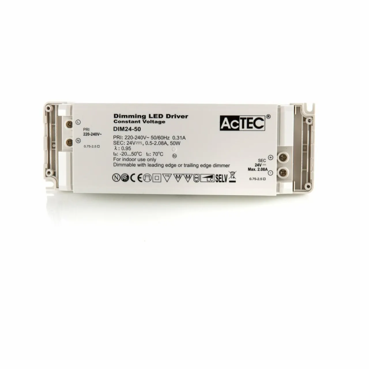actec_dim_driver_led_cv_v_w_dimmable_0-4.webp AcTEC DIM driver LED CV 24 V, 50W, dimmable^ Bloc D'Alimentation Courant Constant