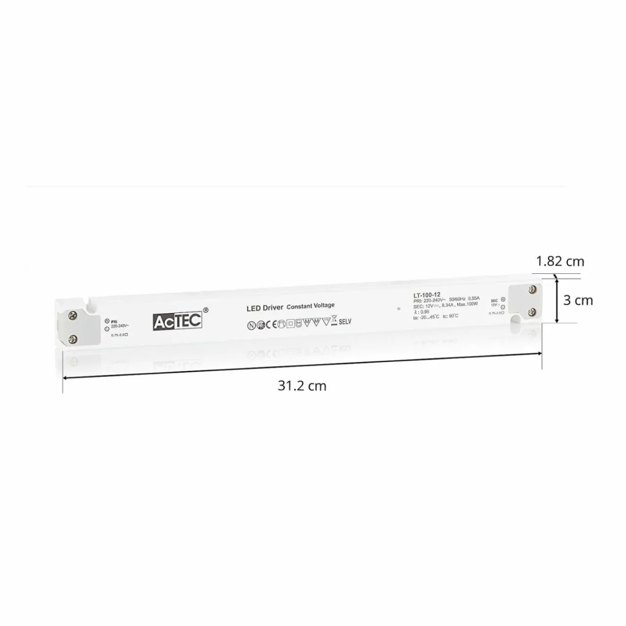 actec_lt_driver_led_cv_v_w_0-1.webp AcTEC LT driver LED CV 12 V, 100W^ Bloc D'Alimentation Courant Constant