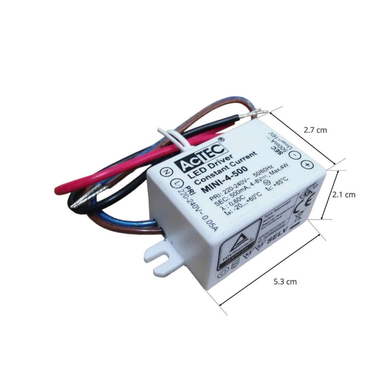actec_mini_driver_led_cc_ma_w_ip_1-5.webp AcTEC Mini driver LED CC 500mA, 4 W, IP65^ Bloc D'Alimentation Courant Constant