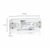 AcTEC Slim driver LED CC 500mA, 20W^ Bloc D'Alimentation Courant Constant