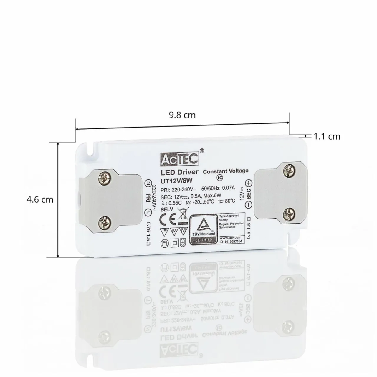 actec_slim_driver_led_cv_v_w_0-3.webp AcTEC Slim driver LED CV 12 V, 6 W^ Bloc D'Alimentation Courant Constant
