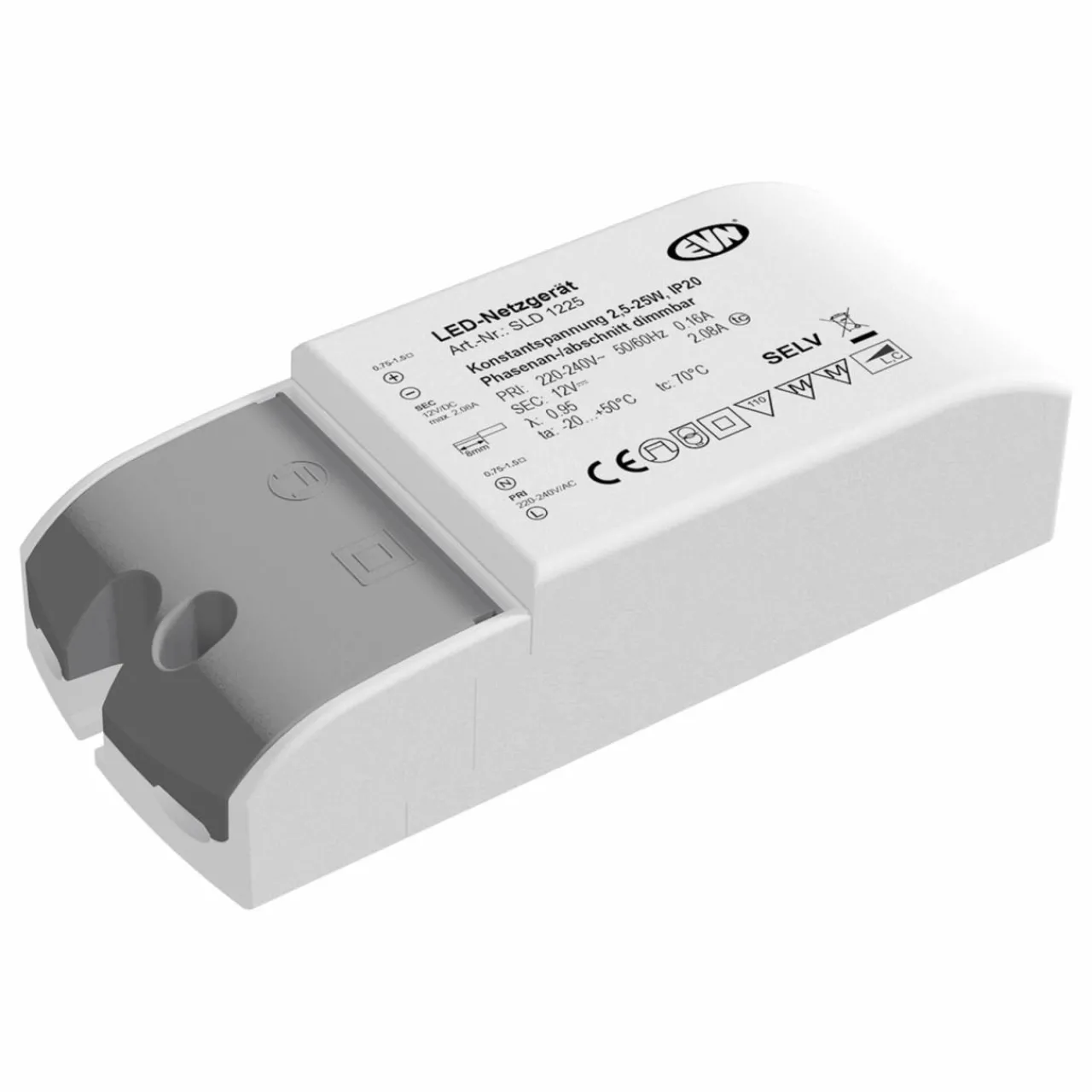 alimentation_vdc_w_ip_vac_0-2.webp EVN Alimentation 12V/DC 2,5-25W, IP20, 230-240V/AC^ Tension Constante