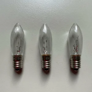 Saico Ampoule bougie E10 par 3 pour arcs lumineux^ Lumière De Noël