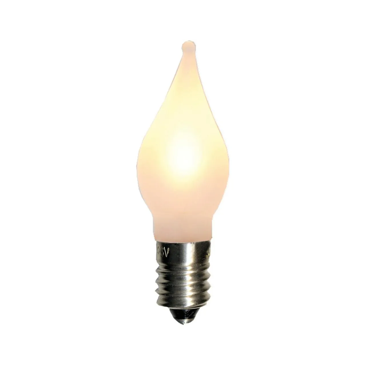 ampoule_led_e_w_v_x_flamme_1.webp STAR TRADING Ampoule LED E10 0,2 W, 10-55 V x3 flamme^ Lumière De Noël