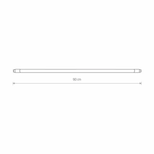 Nowodvorski Lighting Ampoule tubulaire LED Longueur 90 cm Ampoule tubulaire G13 T8, 16 W clair^ Tubes Fluorescents