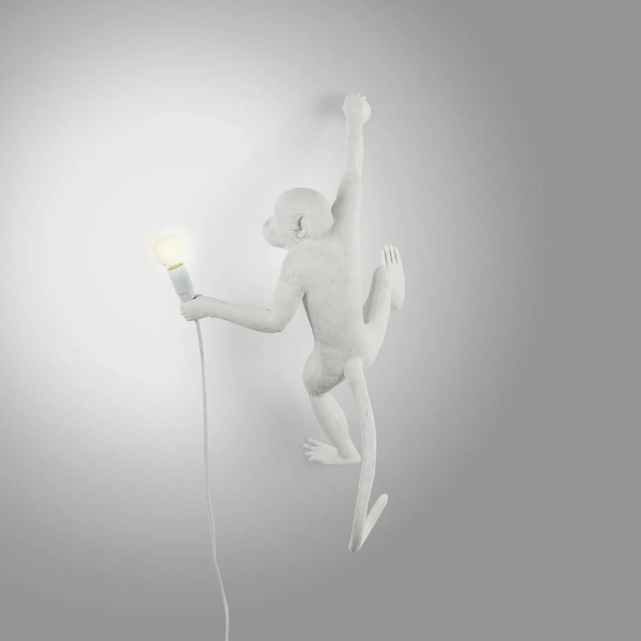 applique_dco_led_monkey_lamp_blanche_droite_2.webp SELETTI Applique déco LED Monkey Lamp, blanche, droite^ Lampes Décoratives