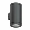 LCD Applique d'extérieur 5165, graphite, aluminium, verre, 2 x GU10^ Luminaires De Terrasse