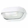 G & L Handels GmbH Applique d'extérieur 400180 ovale, blanche^ Appliques Murales Extérieures