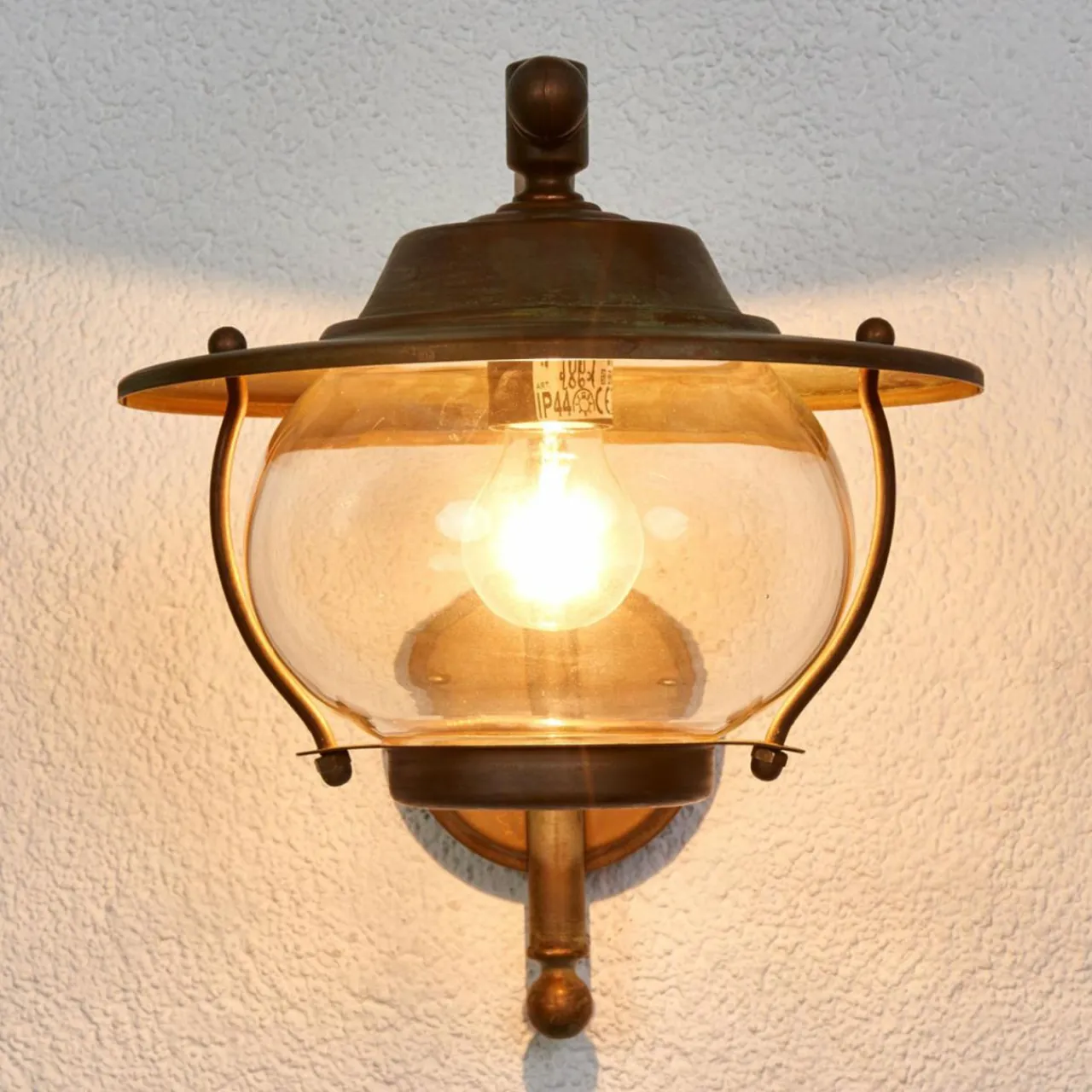 applique_dextrieur_adessora_laiton_antique_1.webp Moretti Luce Applique d'extérieur Adessora, laiton antique^ Appliques Murales Extérieures
