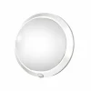 Fabas Luce Applique d'extérieur Armilla, blanc, détecteur de mouvement, Ø 30 cm^ Appliques D'Extérieur Avec Détecteur