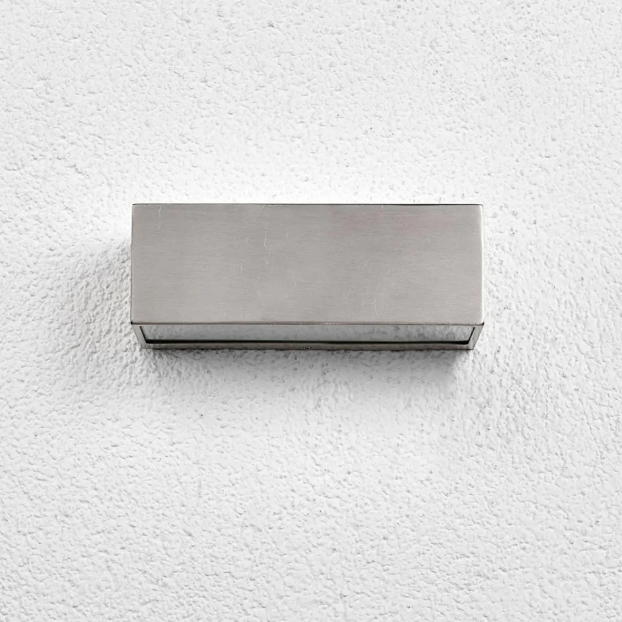 applique_dextrieur_carre_leonora_en_inox_3.webp Lindby Applique d'extérieur carrée Leonora en inox^ Appliques Murales Extérieures