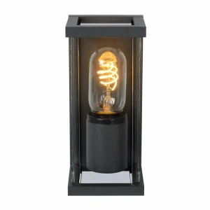 Lucide Applique d'extérieur Claire Mini, abat-jour en verre, à 1 lampe^ Appliques Murales Extérieures