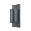 Elstead Applique d’extérieur Dali en acier inox, grise^ Luminaires De Terrasse