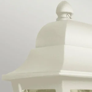 Elstead Applique d'extérieur Deco Lane, crème, lanterne, aluminium, IP44^ Luminaires De Terrasse