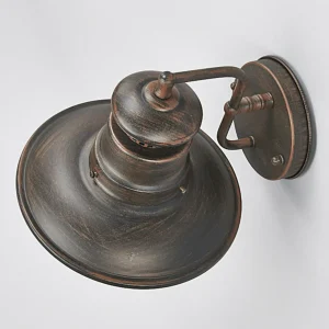 Lindby Applique d'extérieur Eddie rustique IP44^ Appliques Murales Extérieures