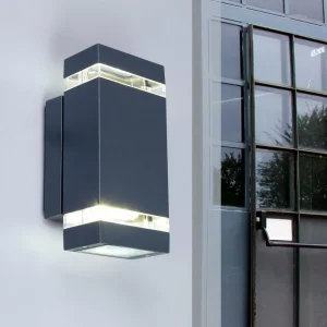 LUTEC Applique d'extérieur Focus, anthracite^ Appliques Murales Extérieures