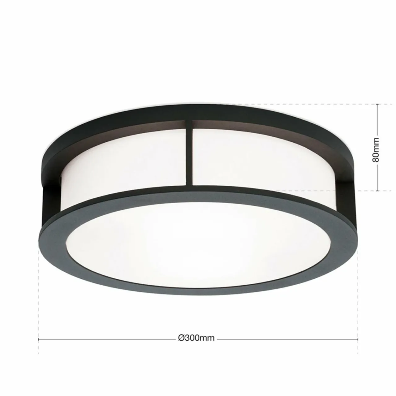 applique_dextrieur_henry___cm_anthracite_3.webp ORION Applique d'extérieur Henry, Ø 30 cm anthracite^ Appliques Murales Extérieures