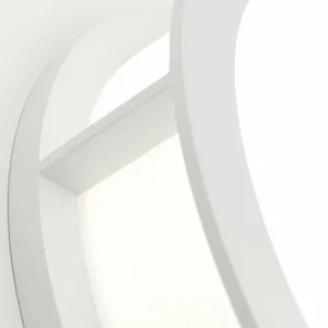 ORION Applique d'extérieur Henry, Ø 30 cm blanche^ Appliques Murales Extérieures