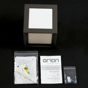 ORION Applique d'extérieur Henry, 16x16x16cm anthracite^ Appliques Murales Extérieures