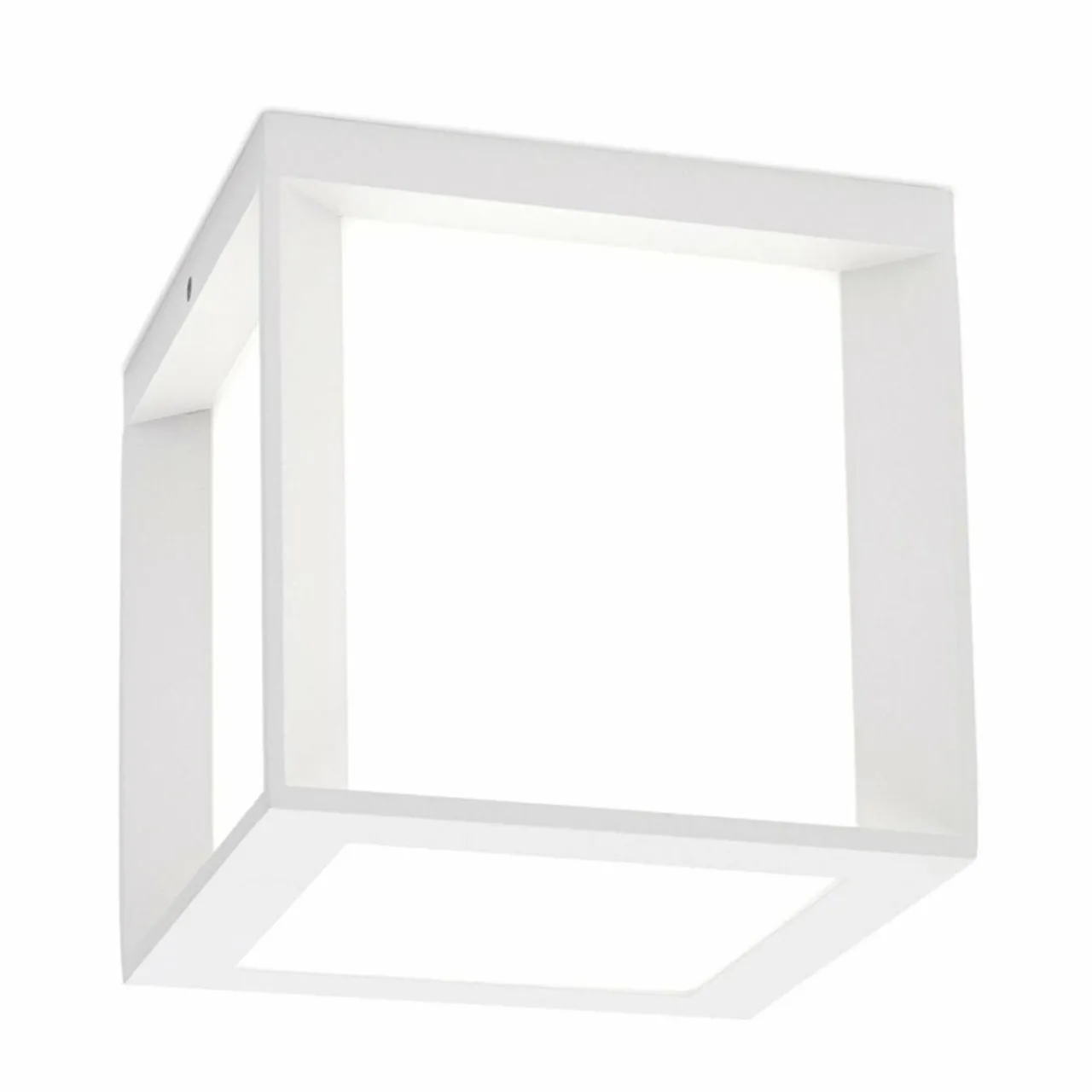 applique_dextrieur_henry_xxcm_blanc_1.webp ORION Applique d'extérieur Henry, 16x16x16cm, blanc^ Appliques Murales Extérieures