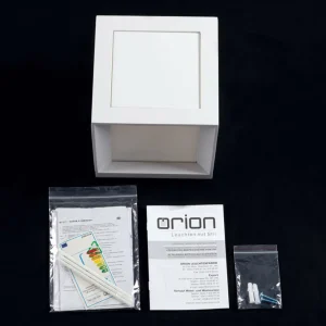 ORION Applique d'extérieur Henry, 16x16x16cm, blanc^ Appliques Murales Extérieures