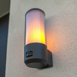 LUTEC Applique d’extérieur Heros avec détecteur, IP44^ Appliques D'Extérieur Avec Détecteur