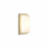 Moretti Luce Applique d'extérieur Ice Cubic 3410 laiton naturel^ Appliques Murales Extérieures