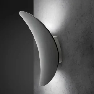Linea Light Applique d'extérieur LED Alba, gris, aluminium, IP65, 3.000 K^ Appliques Murales Extérieures