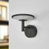 Lucande Applique d'extérieur LED Fenia, anthracite, 21 cm, aluminium^ Appliques Murales Extérieures