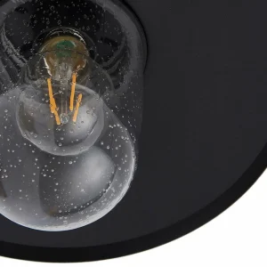 Lindby Applique d'extérieur Bilma, rouille, aluminium, verre^ Luminaires De Terrasse