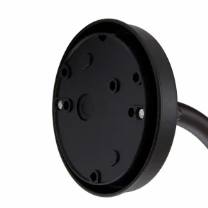 Lindby Applique d'extérieur Bilma, rouille, aluminium, verre^ Luminaires De Terrasse