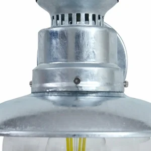 Lindby Applique d'extérieur Celinor, argent, acier, Ø 15 cm^ Luminaires De Terrasse