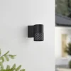 Lindby Applique d'extérieur Lurinda, noir, aluminium, Ø 10,5 cm^ Luminaires De Terrasse