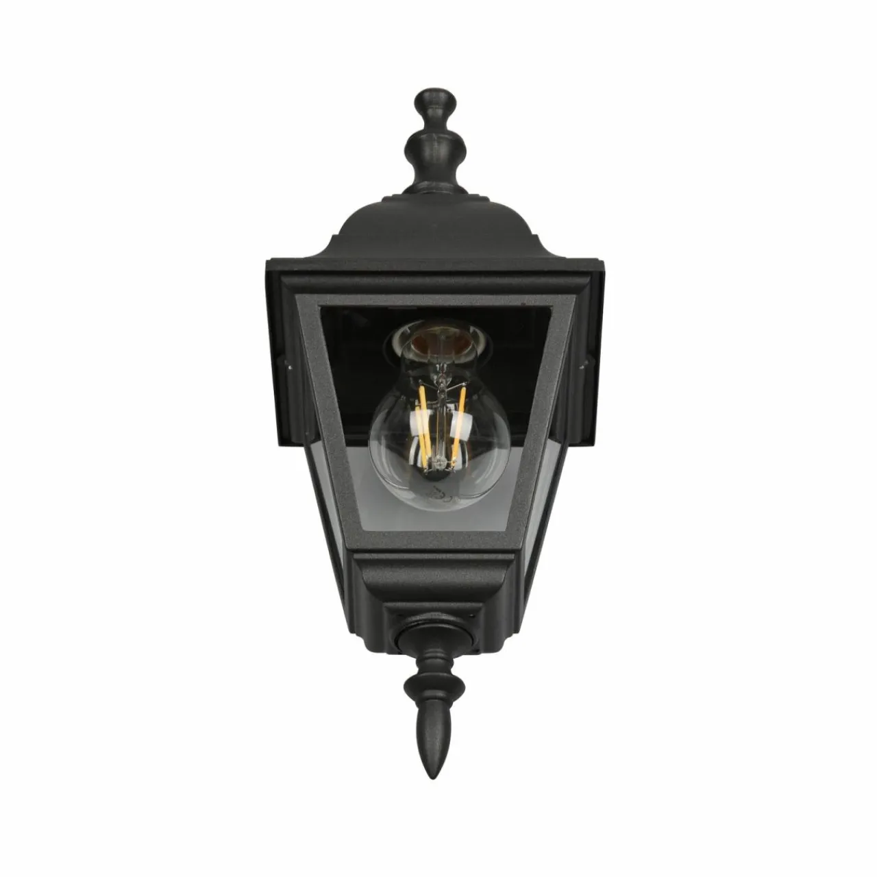 applique_dextrieur_livenza_douille_en_bas_noir_aluminium_2.webp Trio Lighting Applique d'extérieur Livenza, douille en bas, noir, aluminium^ Luminaires De Terrasse