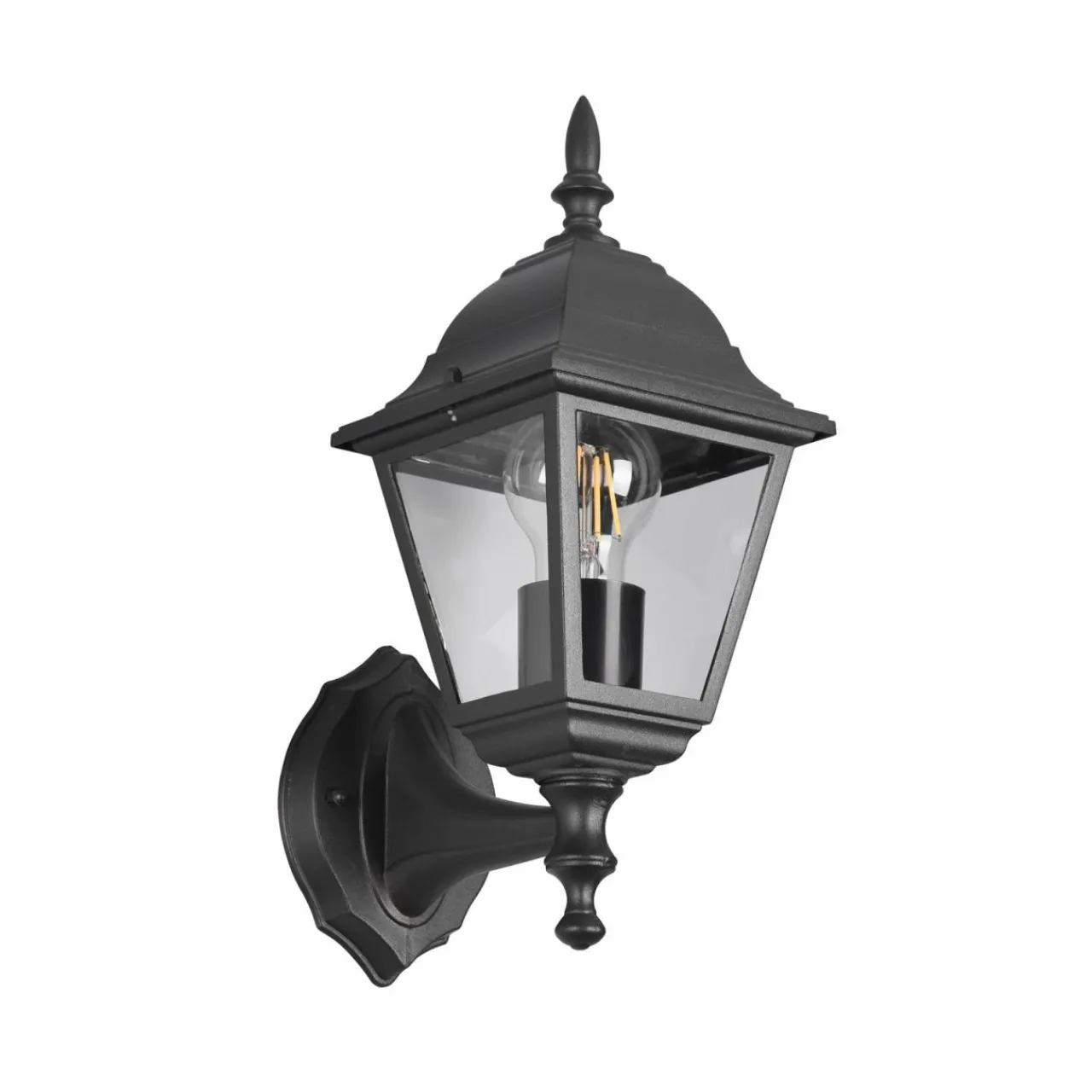 applique_dextrieur_livenza_douille_en_haut_noir_aluminium_1.webp Trio Lighting Applique d'extérieur Livenza, douille en haut, noir, aluminium^ Luminaires De Terrasse