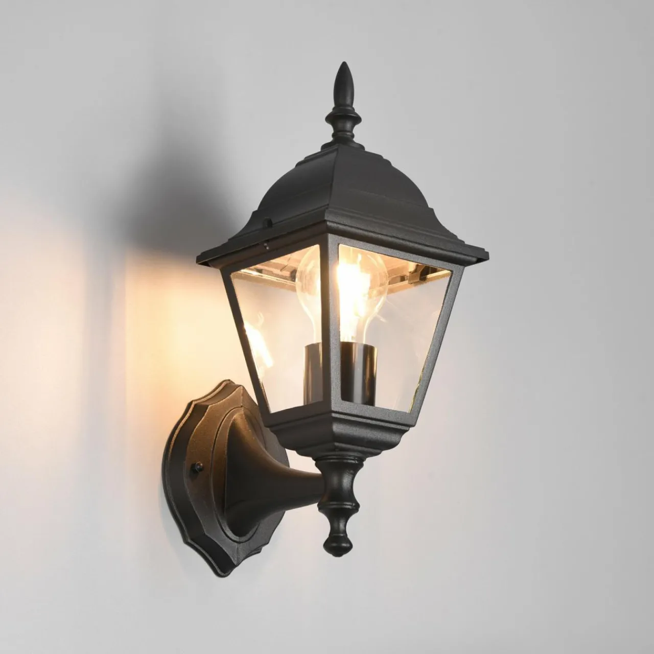 applique_dextrieur_livenza_douille_en_haut_noir_aluminium_4.webp Trio Lighting Applique d'extérieur Livenza, douille en haut, noir, aluminium^ Luminaires De Terrasse