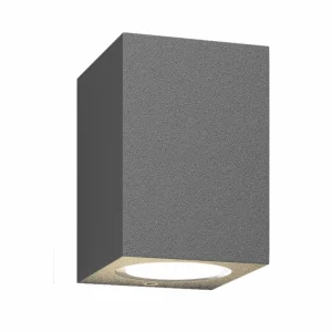 Lucande Applique d'extérieur Xava, downlight, gris graphite, à 1 lampe.^ Appliques Murales Extérieures