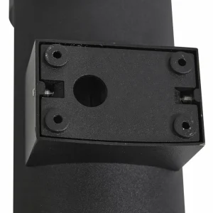 Lucande Applique d'extérieur Zanta, hauteur 19,7 cm, IP65, noir^ Luminaires De Terrasse
