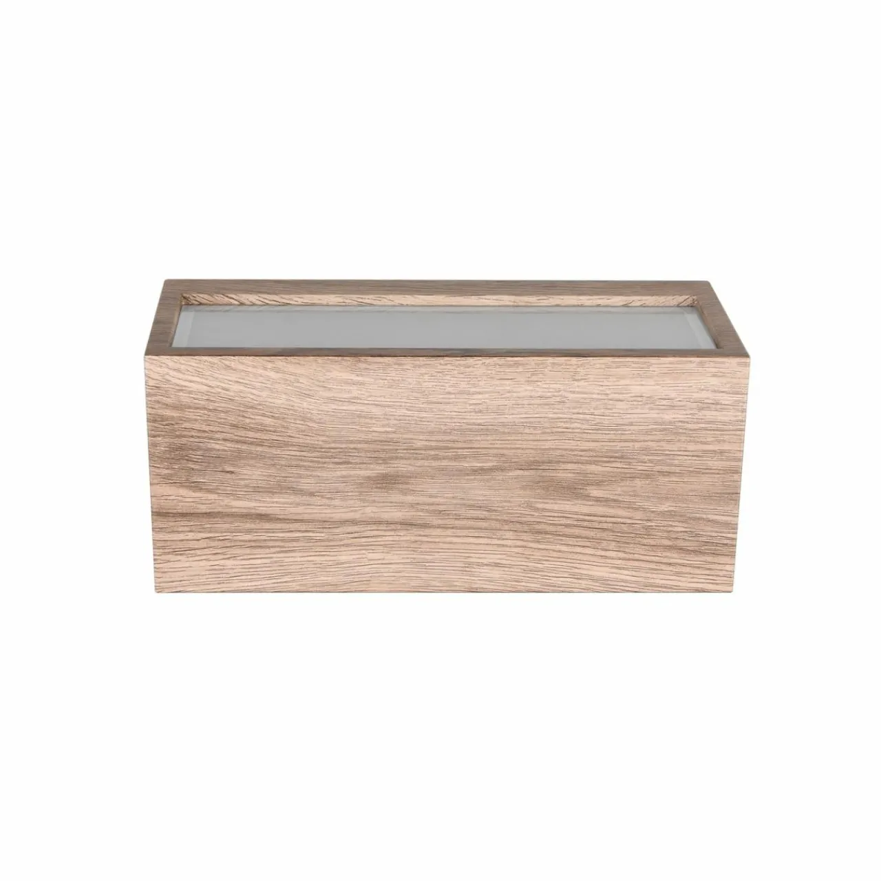 applique_dextrieur_mayenne_couleur_bois_up__downlight_angulaire_2.webp Trio Lighting Applique d'extérieur Mayenne, couleur bois, Up- & Downlight, angulaire^ Luminaires De Terrasse