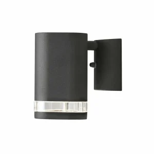 Konstsmide Applique d'extérieur Modena fente, 1 lampe noire^ Appliques Murales Extérieures