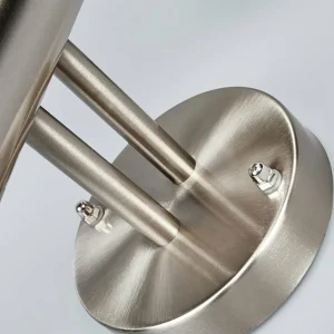 Lindby Applique d'extérieur Nada en inox à détecteur^ Appliques D'Extérieur Avec Détecteur