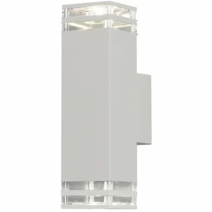 Konstsmide Applique d’extérieur Pollux up/down 27,5 cm^ Appliques Murales Extérieures