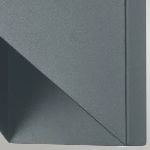Elstead Applique d’extérieur Portofino acier inox, grise^ Luminaires De Terrasse