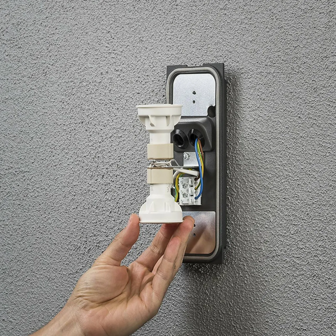 applique_dextrieur_potenza_up__down_anthracite_2.webp Konstsmide Applique d’extérieur Potenza Up & Down, anthracite^ Appliques Murales Extérieures