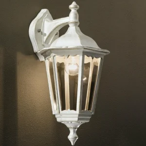 ORION Applique d’extérieur Puchberg, suspendue, blanc-or^ Appliques Murales Extérieures