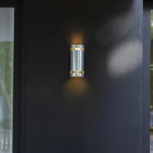 LUTEC Applique d’extérieur Ran avec boîtier galvanisé^ Appliques Murales Extérieures