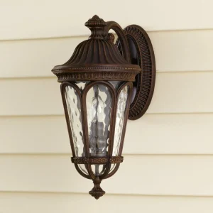 FEISS Applique d’extérieur Regent Court, hauteur 44,5 cm^ Appliques Murales Extérieures