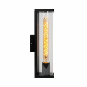 Lucide Applique d'extérieur Sligo, noir, hauteur 39,2 cm, IP54^ Appliques Murales Extérieures