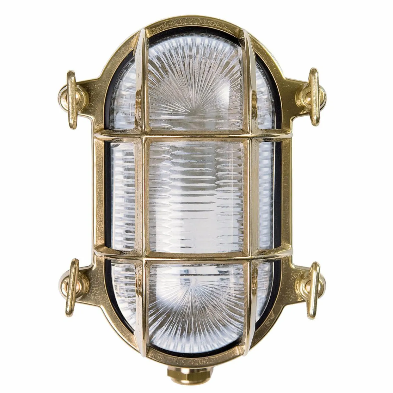 applique_dextrieur_tortuga_ovale_cm_laiton_nat_0.webp Moretti Luce Applique d'extérieur Tortuga ovale 17cm laiton nat^ Appliques Murales Extérieures