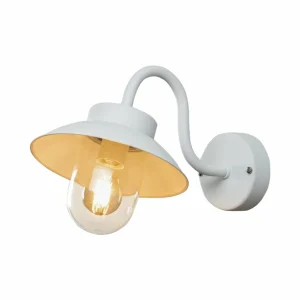 Konstsmide Applique d’extérieur Vega Mini, 22 cm, blanche^ Appliques Murales Extérieures